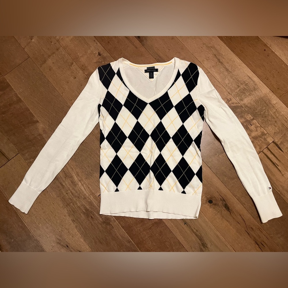 Tommy Hilfiger argyle sweater
